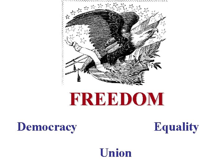 FREEDOM Democracy Equality Union 