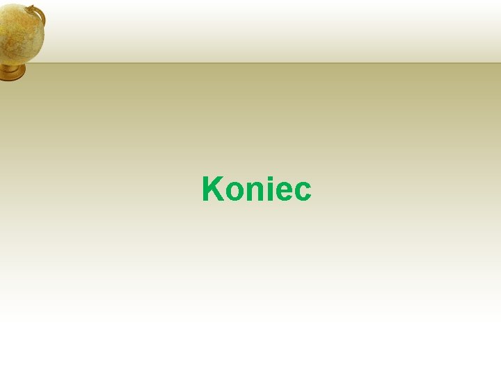 Koniec 