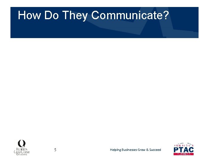 How Do They Communicate? 5 Helping Businesses Grow & Succeed 