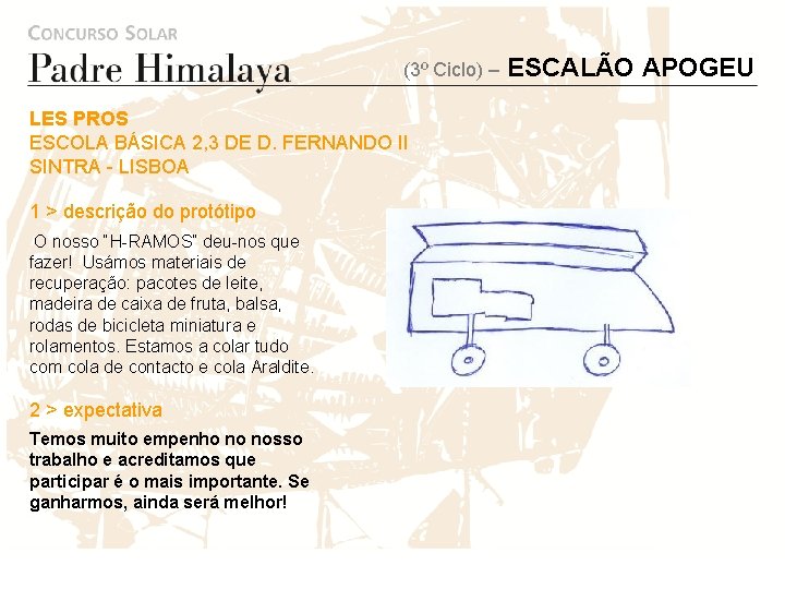 (3º Ciclo) – LES PROS ESCOLA BÁSICA 2, 3 DE D. FERNANDO II SINTRA