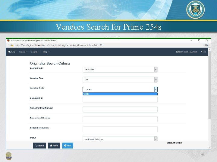 Vendors Search for Prime 254 s 52 