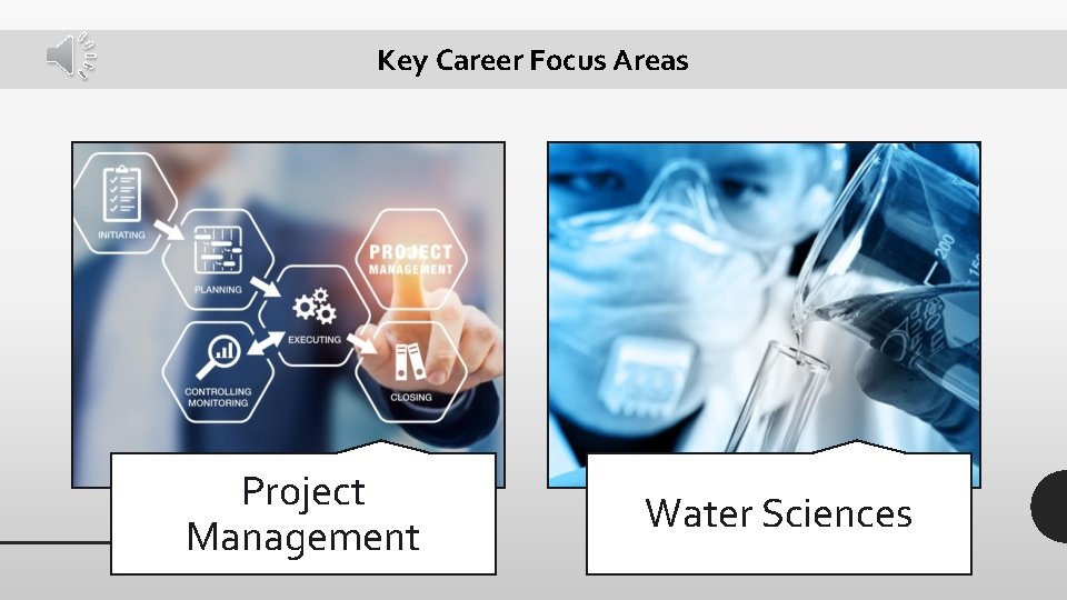 Key Career Focus Areas Project Management Water Sciences 