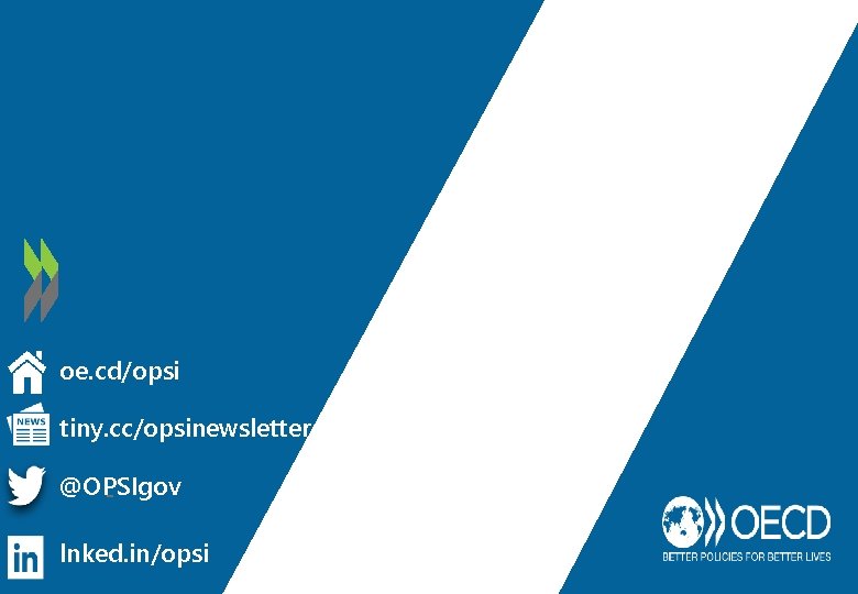 oe. cd/opsi tiny. cc/opsinewsletter @OPSIgov lnked. in/opsi 