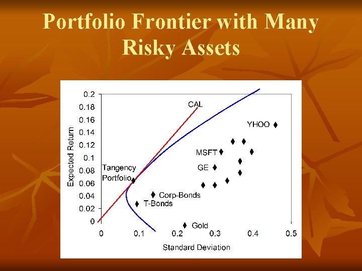 Portfolio Frontier with Many Risky Assets 