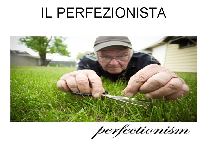 IL PERFEZIONISTA 