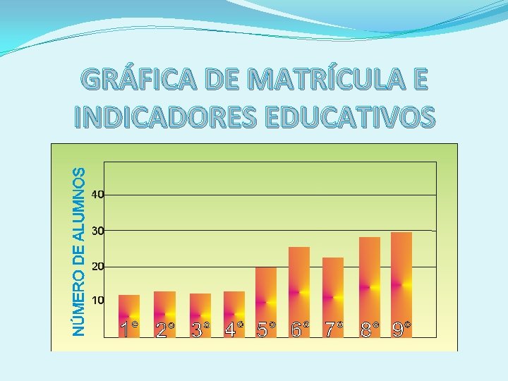 GRÁFICA DE MATRÍCULA E INDICADORES EDUCATIVOS 