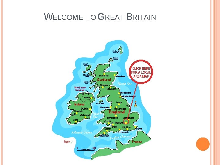 WELCOME TO GREAT BRITAIN 
