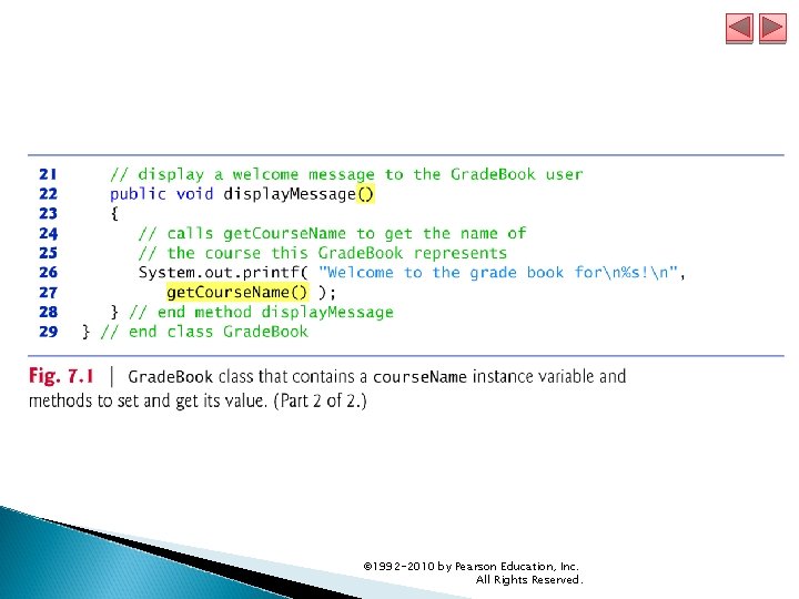 © 1992 -2010 by Pearson Education, Inc. All Rights Reserved. 