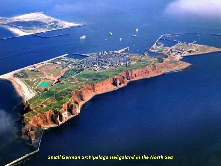 Small German archipelago Heligoland in the North Sea 