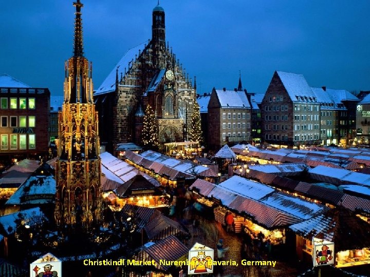 Christkindl Market, Nuremberg, Bavaria, Germany 