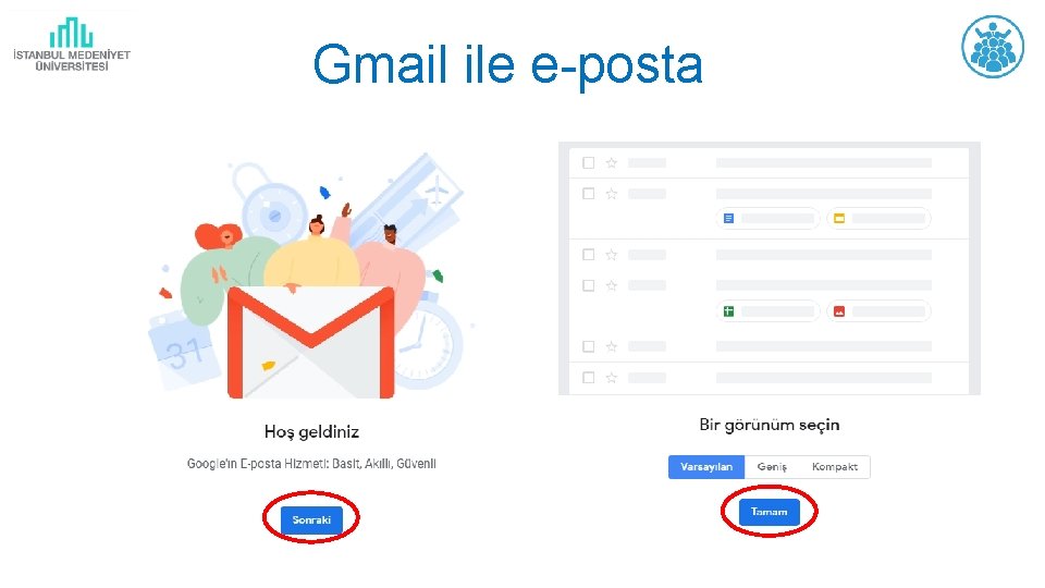 Gmail ile e-posta 