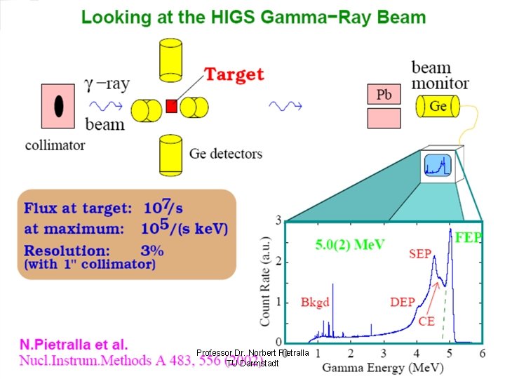 Professor Dr. Norbert Pietralla TU Darmstadt 