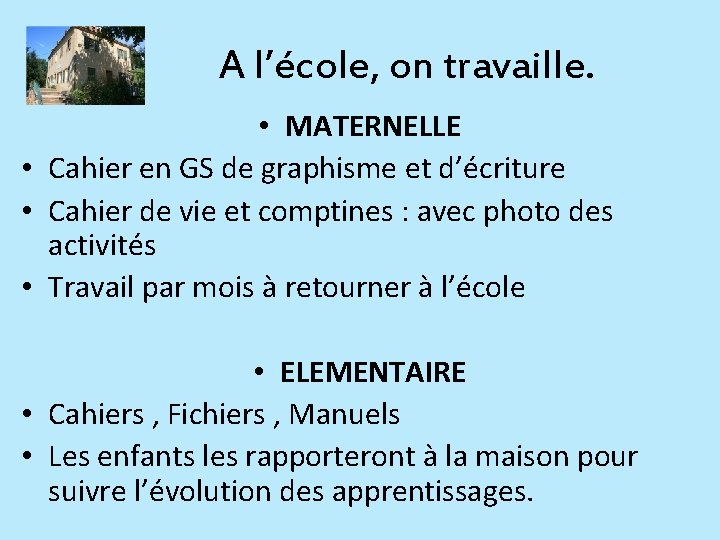 A l’école, on travaille. • MATERNELLE • Cahier en GS de graphisme et d’écriture