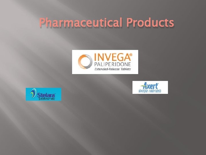 Pharmaceutical Products 