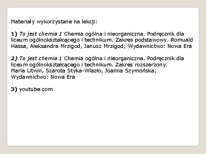 Wodorki cz 1 Chemia Klasa 1 BP 30