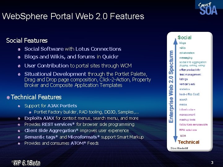 Web. Sphere Portal Web 2. 0 Features Social Software with Lotus Connections Blogs and