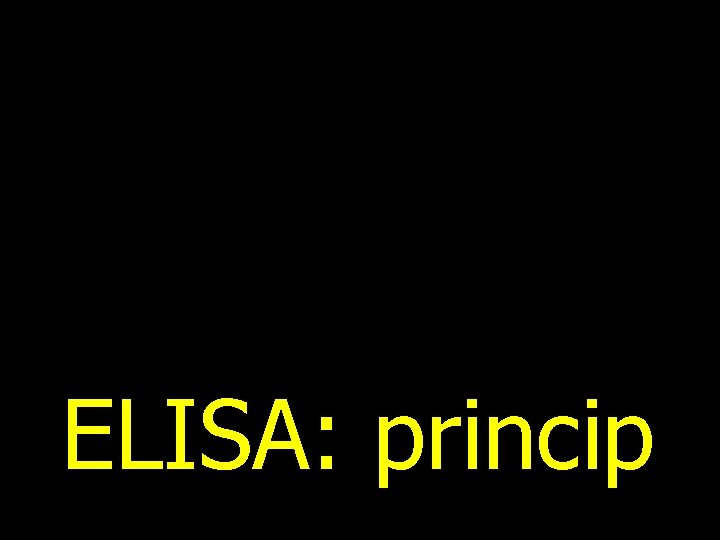 ELISA: princip 