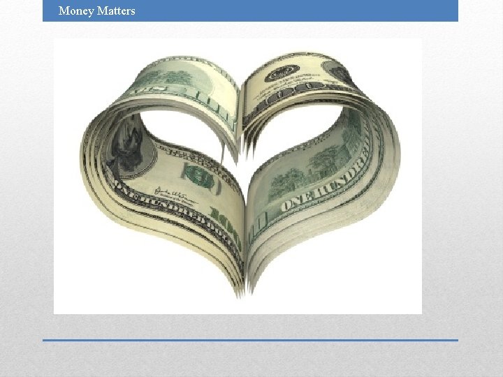 Money Matters 