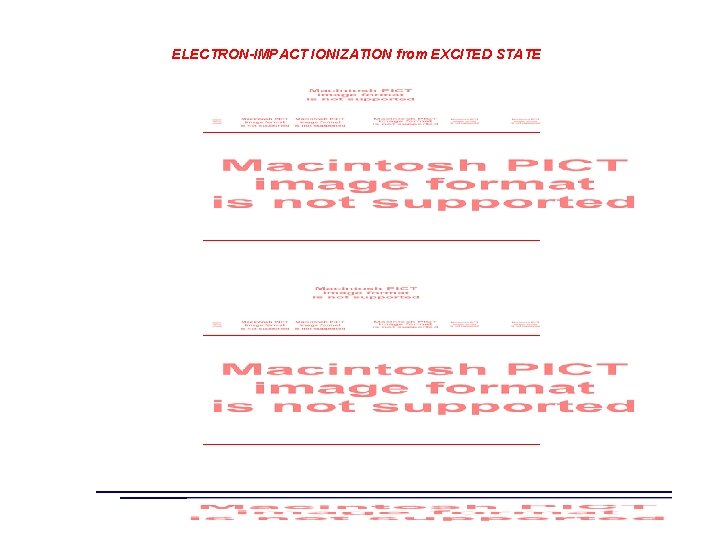 ELECTRON-IMPACT IONIZATION from EXCITED STATE 