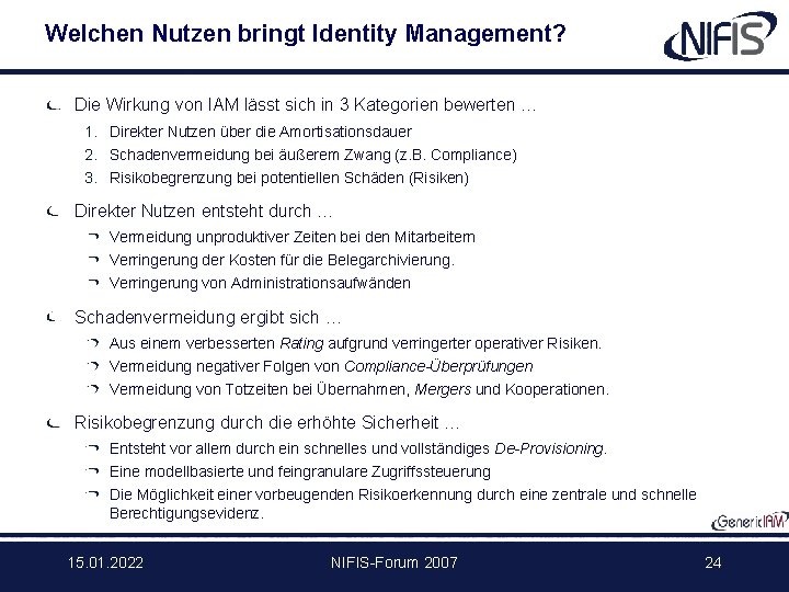 Welchen Nutzen bringt Identity Management? Die Wirkung von IAM lässt sich in 3 Kategorien