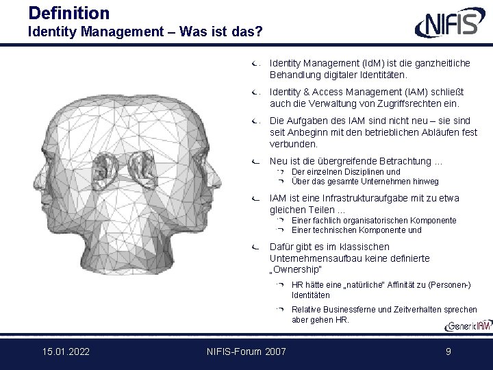 Definition Identity Management – Was ist das? Identity Management (Id. M) ist die ganzheitliche