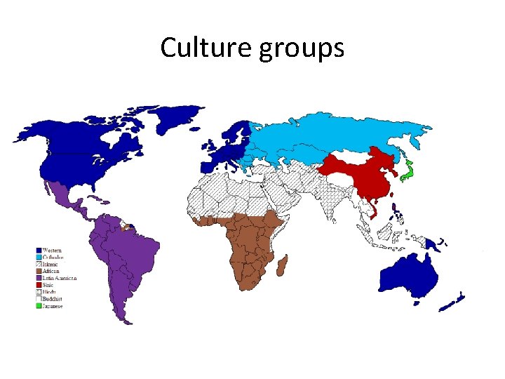 Culture groups 