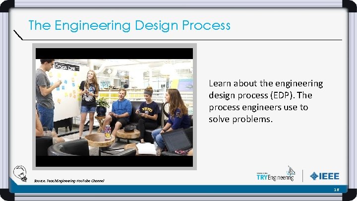 The Engineering Design Process Learn about the engineering design process (EDP). The process engineers