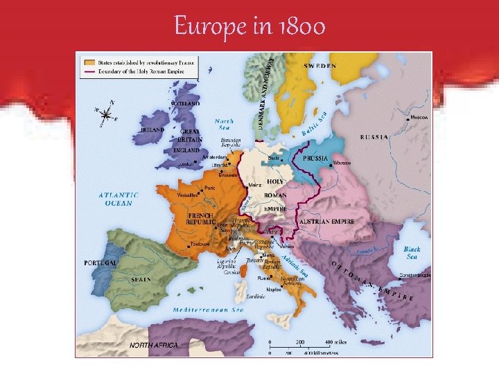 Europe in 1800 