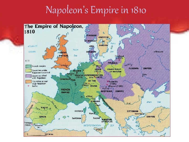 Napoleon’s Empire in 1810 