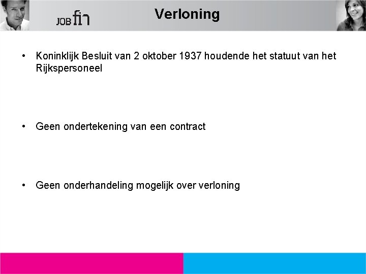 Verloning • Koninklijk Besluit van 2 oktober 1937 houdende het statuut van het Rijkspersoneel