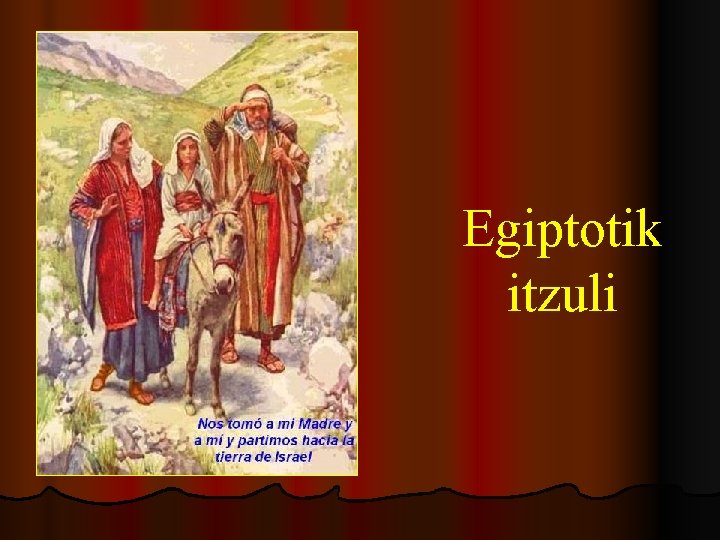 Egiptotik itzuli 