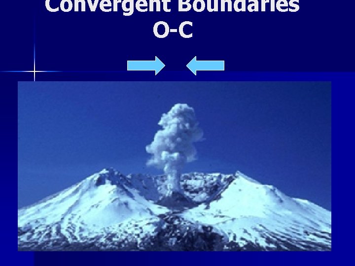 Convergent Boundaries O-C 