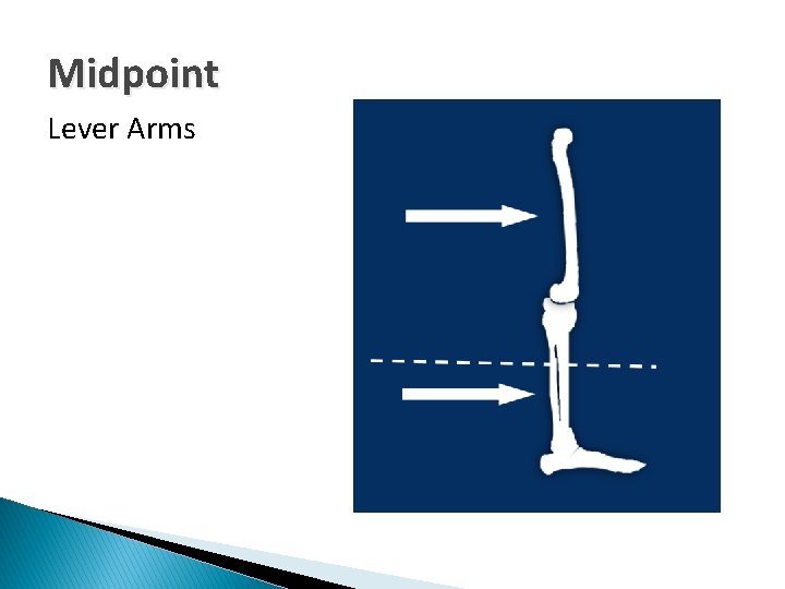 Midpoint Lever Arms 