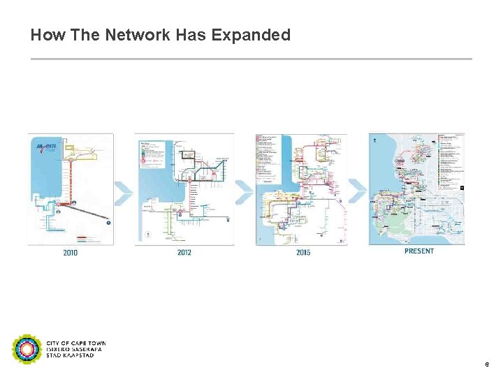 How The Network Has Expanded 6 