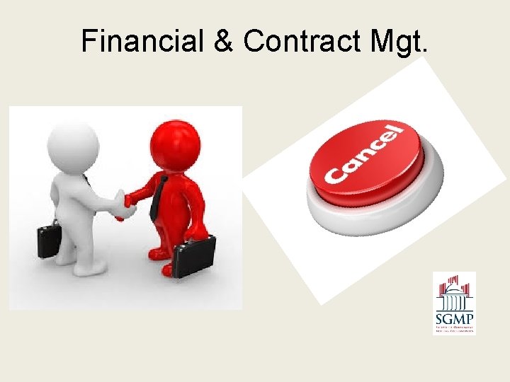 Financial & Contract Mgt. 