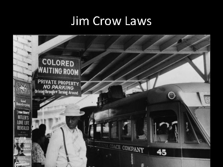 Jim Crow Laws 