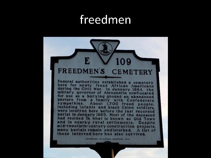 freedmen 