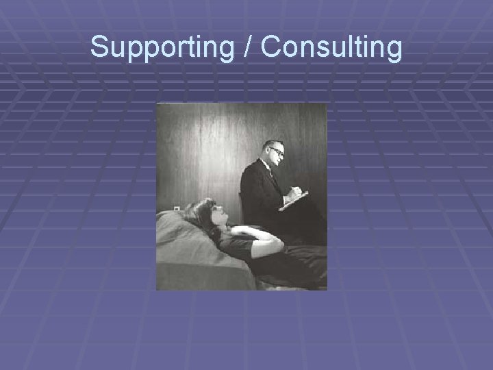 Supporting / Consulting 