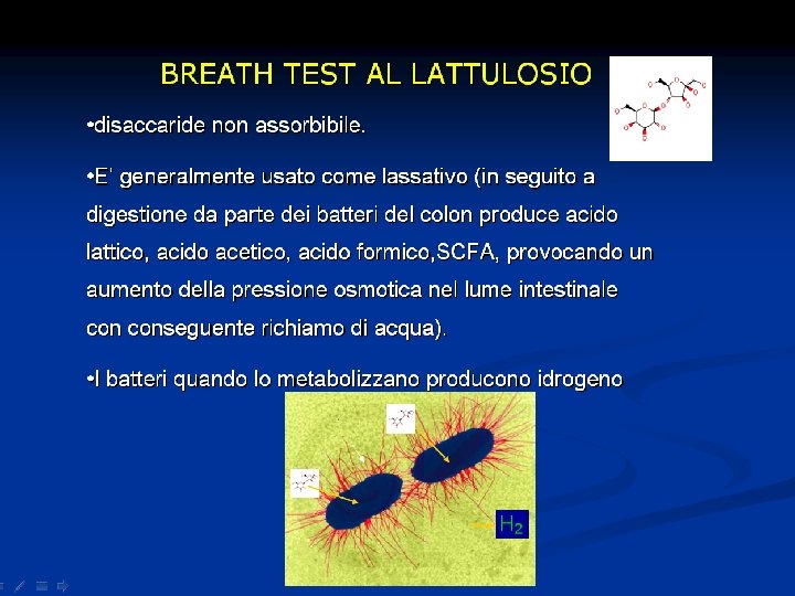 BREATH TEST AL LATTULOSIO 