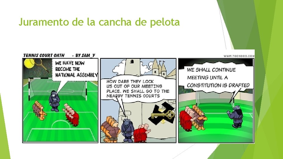 Juramento de la cancha de pelota 