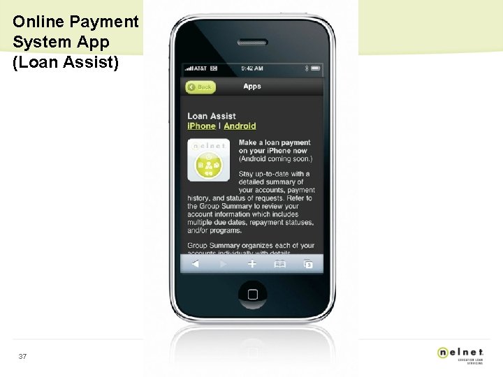 Online Payment System App (Loan Assist) 37 