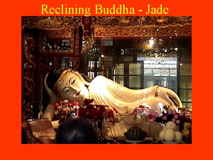 Reclining Buddha - Jade 