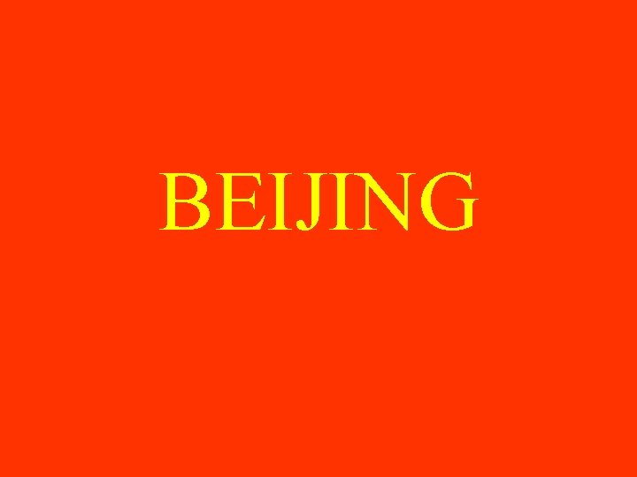 BEIJING 