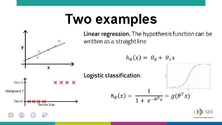 Two examples • Two examples •