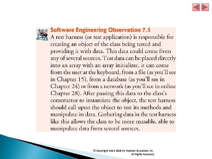 © Copyright 1992 -2018 by Pearson Education, Inc. All Rights Reserved. 