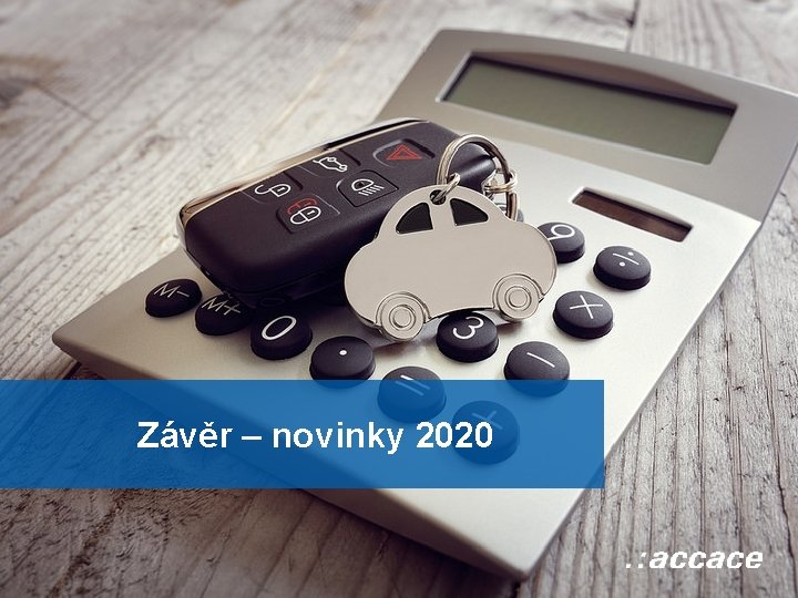 Závěr – novinky 2020 