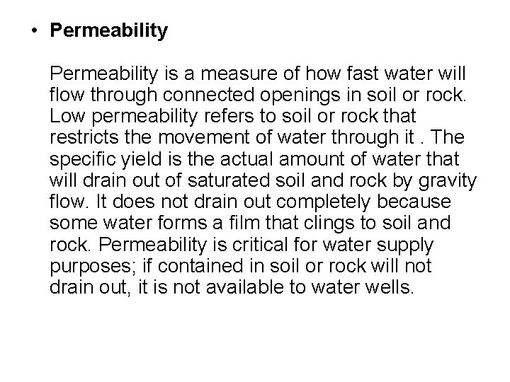 Groundwater Basics What is Groundwater Groundwater begins with