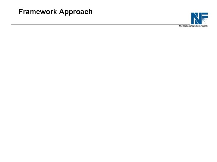 Framework Approach 
