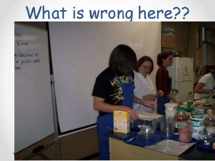 What is wrong here? ? 