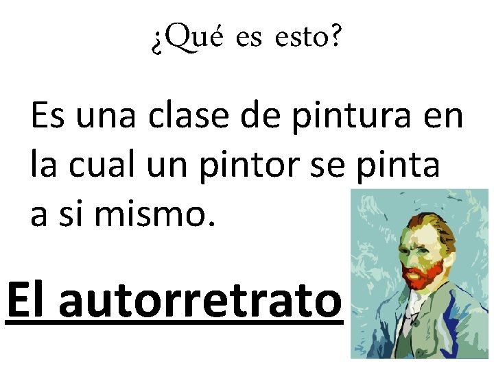 ¿Qué es esto? Es una clase de pintura en la cual un pintor se